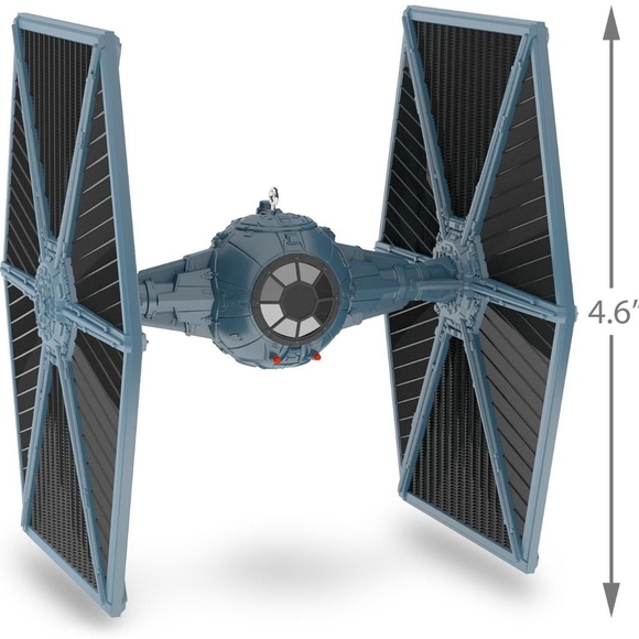 New! Star Wars Storytellers Tie Fighter Hallmark Keepsake Ornament 2018 + Sound! - Picture 3 of 4